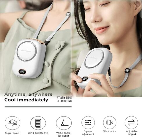 Portable Neck Fan, Handheld Mini Fan Small Personal Fan, Hand Held Fan USB Rechargeable Eyelash Fan for Kids Girls Boys Woman Man Home Outdoor Travel (Black) in Saudi Arabia