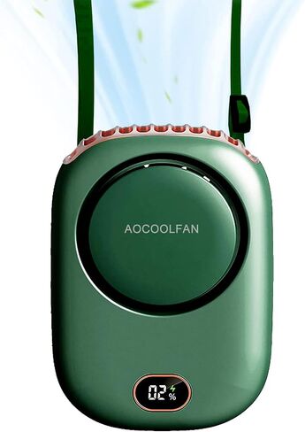 Portable Neck Fan, Handheld Mini Fan Small Personal Fan, Hand Held Fan USB Rechargeable Eyelash Fan for Kids Girls Boys Woman Man Home Outdoor Travel (Black) in Saudi Arabia