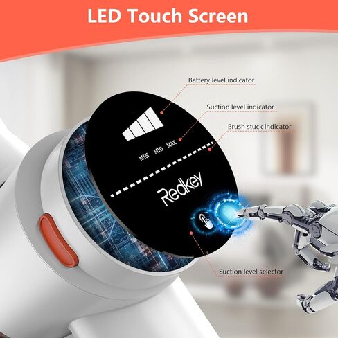 Redkey P8 Original Replacement Battery, Rechargeable & Detachable Battery, Long Runtime Battery for P8 Cordless Vacuum Cleaner in Saudi Arabia