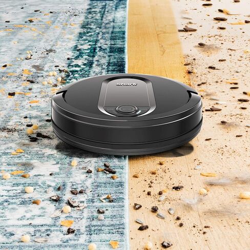 Shark IQ Robot RV1001 مكنسة روبوت يتم التحكم فيها عن طريق التطبيق مع واي فاي ورسم الخرائط المنزلية، شفط قوي لشعر الحيوانات الأليفة مع أليكسا (متجدد) in Saudi Arabia