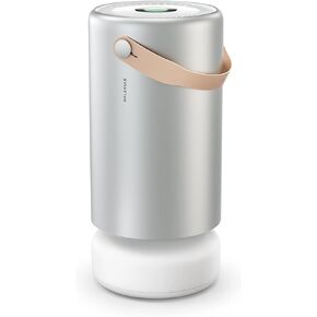 Molekule Air Pro Air Purifier for Large Rooms up to 1000sq. ft. with PECO Technology, Compatible with Alexa, Eliminates Smoke, Mold, Bacteria & Other Pollutants for Clean Air – Silver