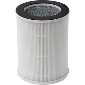 SilverOnyx True HEPA Replacement Filter (3-Speed, Portable with Strap) 3-in-1 True HEPA filter, For 400 sq ft Bedroom, Dust, Smokers & Pets - 400 sq ft White in Kuwait