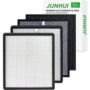 HSP001 True HEPA Replacement Filters Compatible with HATHASPACE Smart HSP001 air machine 4 Stages Filtration,2 True HEPA Filters & Pre-Filters + 2 Cold Catalyst & Activated Carbon Filters(2 Sets) in Saudi Arabia