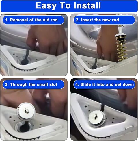 ترقية مجموعة قضيب تعليق الغسالة AJK72909308 4902EA1002F مع كوب من الشحوم المتوافق مع غسالات LG، بديل لـ 2758535، PS8749609، EAP8749609، AP5781940 in Kuwait