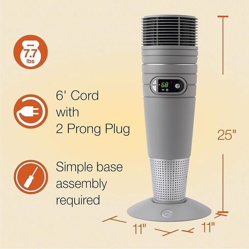دفاية لاسكو، 25 بوصة، رمادي 6462 in Kuwait