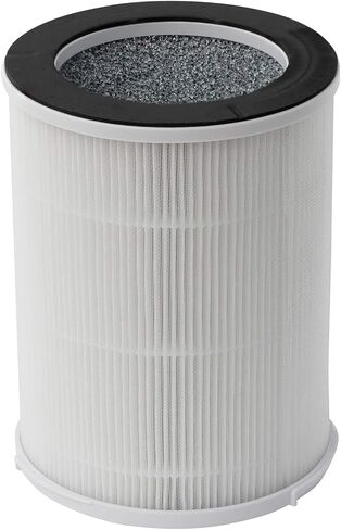 SilverOnyx True HEPA Replacement Filter (3-Speed, Portable with Strap) 3-in-1 True HEPA filter, For 400 sq ft Bedroom, Dust, Smokers & Pets - 400 sq ft White in Kuwait