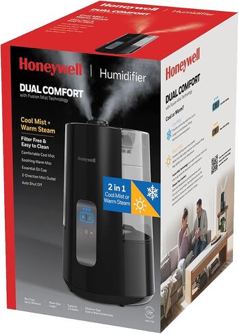 هوني ويل HWC775 دوال كومفورت كول + رذاذ دافئ، اسود in Saudi Arabia