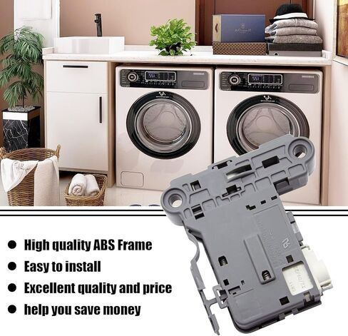 YUUCOO 5304514774 مجموعة قفل باب الغسالة تحل محل 4839359، AP6329665، PS12365826، EAP12365826 إلخ. متوافق مع مجموعة قفل باب الغسالة فريجيدير إلكترولوكس in Kuwait