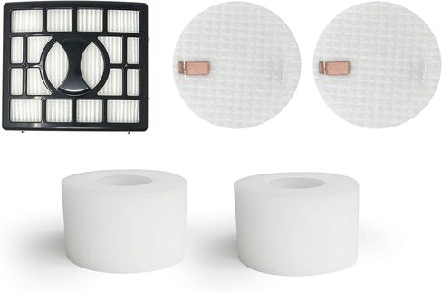 Fette Filter – Vacuum Filters Compatible with Shark APEX AX912 QU922Q DuoClean Powered Lift-Away Speed Vacuums. Compare to Part # XPRHF910 & XFF680. HEPA and Foam & Felt Filters. in Saudi Arabia