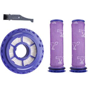 أنا أنظف مجموعات المرشح لدايسون DC41/DC65، 2 عبوة قبل الفلتر و1 عبوة فلتر هيبا بعد المحرك لتفريغ الهواء المستقيم دايسون الحيوان، يستبدل الجزء # 920769-01 و 920640-01 in Kuwait