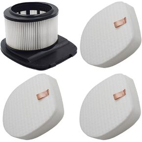 2-Sets Pre-Motor Foam & Felt Filters Compatible with Shark IX140,IX141,IZ140,IZ142,IZ162H,IZ163H,UZ145 Rocket Pro Cordless Stick Vacuums.Comapre to Part # 617FJ140