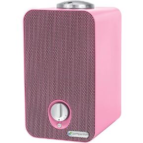 GermGuardian Air Purifier with HEPA Pure 13 Filter, Removes 99.97% of Pollutants, for Home, Small Rooms, Night Light Projector, V-C Light Helps Reduce Germs, Zero Ozone Verified, 11", Blue, AC4150