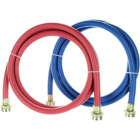 Rubber Washing Machine Hoses (4 Foot - Black) by Kelaro in Saudi Arabia