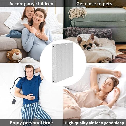 فلتر بديل GoKBNY C545 True HEPA متوافق مع Winix C545، مرشح True HPEA S، رقم الجزء 1712-0096-00، 3 × مرشحات HEPA + 6 × مرشحات مسبقة للكربون المنشط in Kuwait