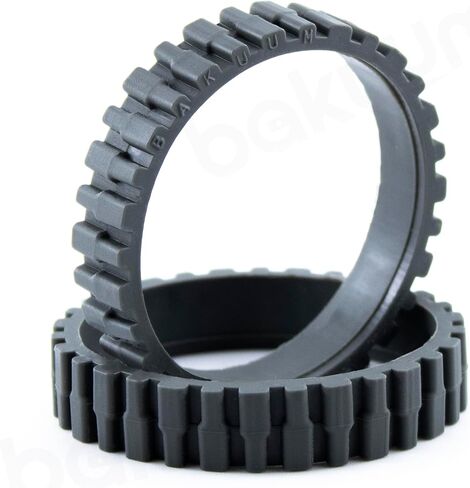 EPIEZA Grey Wheels Tires for Eufy Robovac 11 and 11C and ECOVACS N79, N79S. Replacement for Robot Vacuum Cleaner (Grey) in Kuwait