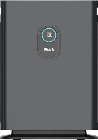 Shark HE402AMZ Air Purifier 4 True HEPA with Microban Protection Cleans up to 1000 Sq. Ft., Captures 99.98% of particles, allergens, smoke, odors to 0.1–0.2 microns, Advanced Odor Lock, 4 Fan, Grey in Kuwait