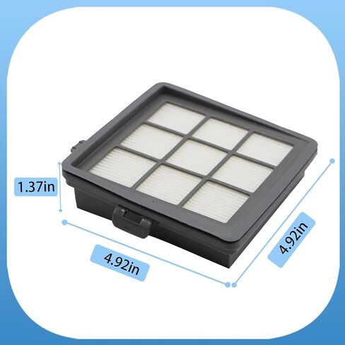 2 Pack 1602084 Filter Compatible with Bissell Hard Floor Expert Canister Vacuum Series 1154, 1154w, 1161, Compare to Part# 1602084 in Saudi Arabia