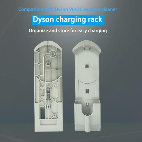 مجموعة أجزاء محطة الإرساء البديلة Szxtdzsw - دعامة تثبيت على الحائط متوافقة مع Dyson V6 DC34 DC35 DC58 DC59 DC61 DC62 DC74 DC72، لـ V6 فقط. in Kuwait