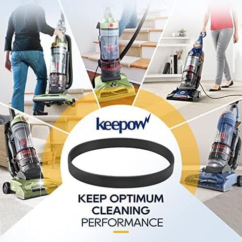 KEEPOW Vacuum Belt for Hoover, 562932001 Vacuum Belt for Hoover Windtunnel Vacuum Cleaner, Replace Part 562932001, 38528-033, Ah20080 (2 Pack) in Saudi Arabia