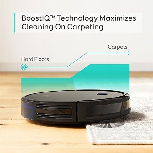 eufy Boost IQ RoboVac 11S (Slim)، شفط قوي 1300Pa، مكنسة كهربائية روبوتية فائقة الهدوء ذاتية الشحن، تنظف الأرضيات الصلبة للسجاد متوسط ​​الوبر (أسود) (متجدد) in Kuwait