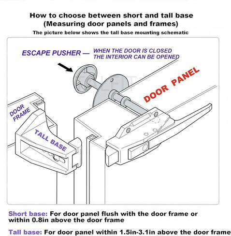 يمكنك المشي في مقبض الباب البارد، أو مقبض باب الفريزر، أو مجموعة مزلاج شعاعي للحماية، مناسبة لأقفال أبواب الفريزر، أو أقفال الفرن، أو أقفال أبواب المختبر، أو غيرها من المعدات. (قاعدة طويلة (ارتفاع القاعدة 3.5 بوصة)) in Kuwait