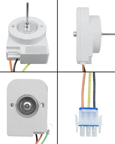 WR60X31522 Refrigerator Evaporator Fan Motor Fits for GE Hotpoint with Wire Harness Replace WR60X10045 WR60X10046 WR60X10072 WR60X10138 WR60X10141 WR60X10346 WR60X23584 WR60X27646 EAP12741350 in Saudi Arabia