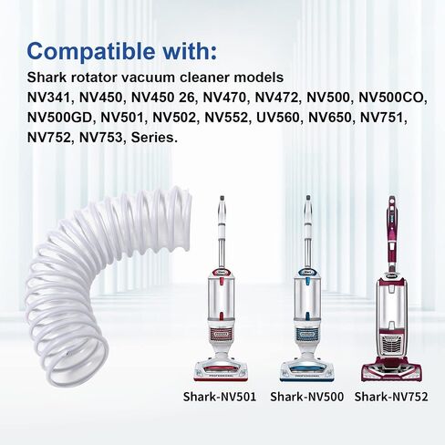 RO6G Lower Duct Hose For Shark Rotator Vacuum NV341 NV501 NV470 NV552 UV560 - 2 Pack in Saudi Arabia
