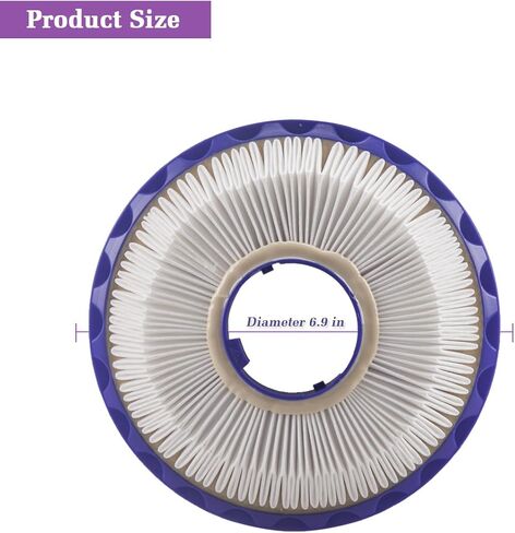 أنا أنظف مجموعات المرشح لدايسون DC41/DC65، 2 عبوة قبل الفلتر و1 عبوة فلتر هيبا بعد المحرك لتفريغ الهواء المستقيم دايسون الحيوان، يستبدل الجزء # 920769-01 و 920640-01 in Kuwait