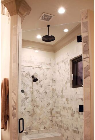 HALO مقاس 5 بوصات و6 بوصات يمكن إضاءة LED - إضاءة سقفية وإضاءة سفلية للاستحمام، زخرفة بيضاء حاجزة، CCT قابلة للتحديد (2700K-5000K)، 600 لومن in Kuwait