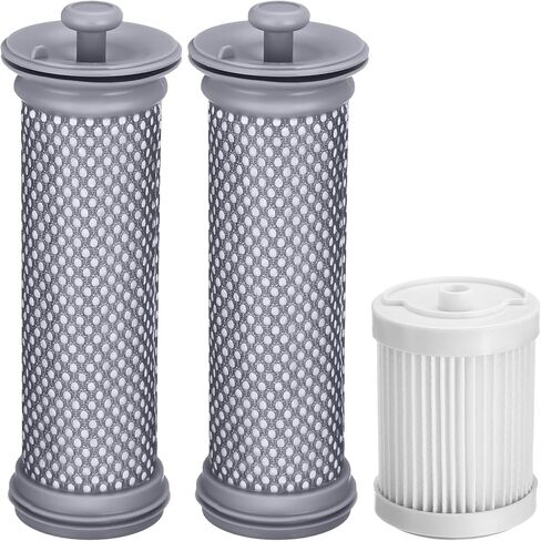 طقم فلتر بديل للمكنسة الكهربائية A10/A11 بنسبة 100% متوافق مع A10 هيرو/ماستر، A11 هيرو/ماستر، A10 داش، PWRHERO11 سناب مكنسة كهربائية لاسلكية، عبوتان من فلاتر مسبقة وفلتر هيبا in Kuwait