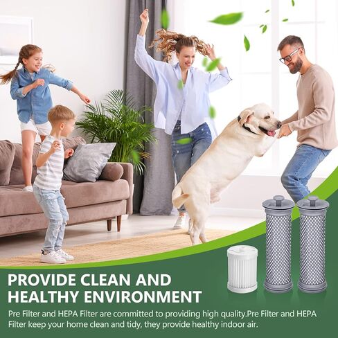 طقم فلتر بديل للمكنسة الكهربائية A10/A11 بنسبة 100% متوافق مع A10 هيرو/ماستر، A11 هيرو/ماستر، A10 داش، PWRHERO11 سناب مكنسة كهربائية لاسلكية، عبوتان من فلاتر مسبقة وفلتر هيبا in Kuwait