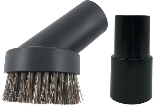 فرشاة غبار مكنسة كهربائية لشعر الحصان المختلط الناعم مقاس 1.25 بوصة من SCStyle. استبدال مرفق المكنسة الكهربائية مقاس 1.25 بوصة، مع محول تحويل من 1-1/4 بوصة إلى 1-3/8 بوصة in Kuwait