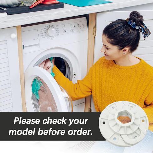 WISINY (2023 Update) W10528947 Washer Basket Drive Hub Kit Replacement Part Replace W10396887 2684908 AP5665171 PS6012095 EAP6012095 W10528947VP Compatible for Maytag Whirlpool Kenmore Washers in Kuwait