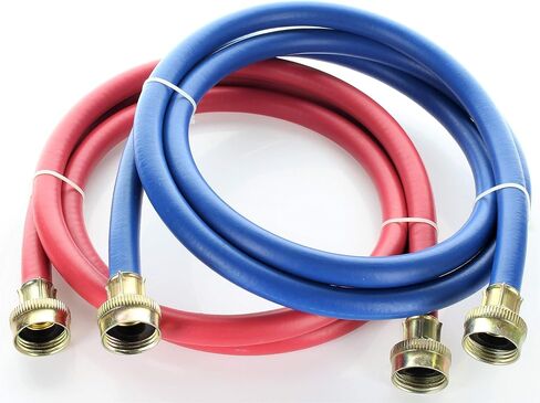 Rubber Washing Machine Hoses (4 Foot - Black) by Kelaro in Saudi Arabia