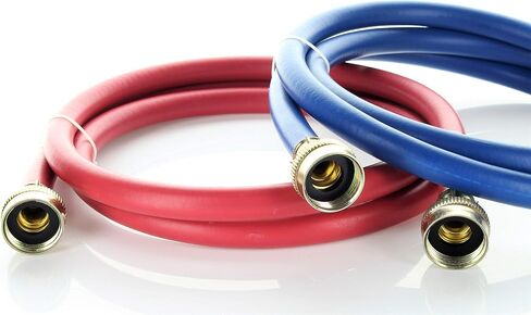 Rubber Washing Machine Hoses (4 Foot - Black) by Kelaro in Saudi Arabia