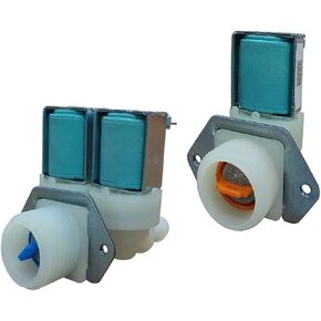 مجموعة صمامات مياه جانبية باردة وساخنة للغسالة DC62-30312J-DC62-30314K - متوافقة مع غسالات سامسونج - بديلة WV0312J, AP4204532, DC62-30312H, 2070376, PS4209090 in Kuwait