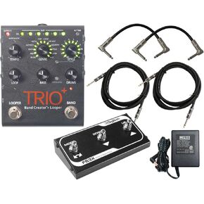 DigiTech Trio+ Band Creator + Looper مع مفتاح القدم FS3X و4 كابلات ومصدر طاقة in Saudi Arabia