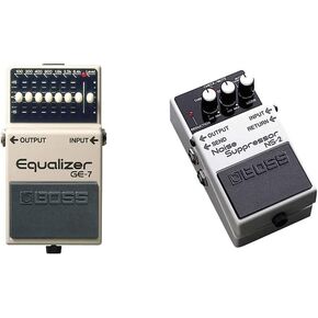 Boss GE-7 7-band EQ Pedal & NS-2 Noise Suppressor Pedal in Saudi Arabia