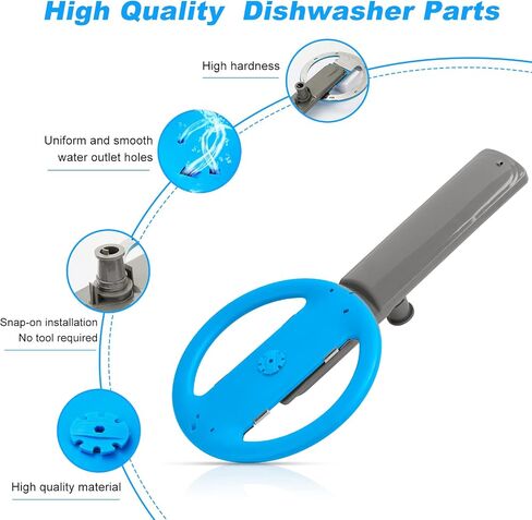 Dishwasher Lower Spray Arm 5304507158 FOR Frigidaire Electrolux Dishwashers Parts AP6036393 154821902 5304496935 5304498139 5304507159 PS11770610 in Saudi Arabia