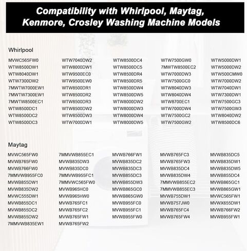 استبدال جزء استبدال مضخة تصريف الغسالة W10876600 W10876600VP، AP6004933، B25-3A04، 4455877، PS11738156، W10727777، PD00034529 متوافق مع غسالة Whirlpool Kenmore Maytag in Kuwait