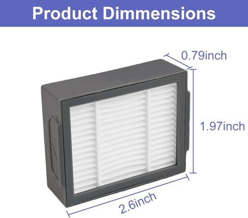 14 قطعة من قطع الغيار المتوافقة مع iRobot Roomba i3 i3+ i4 i6 i6+ i7 i7+ i8 i8+/Plus j7 j7+، 8 فلتر، 6 فرشاة جانبية in Kuwait