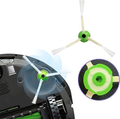 14 قطعة من قطع الغيار المتوافقة مع iRobot Roomba i3 i3+ i4 i6 i6+ i7 i7+ i8 i8+/Plus j7 j7+، 8 فلتر، 6 فرشاة جانبية in Kuwait