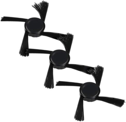 kwmobile Replacement Side Brushes Compatible with Neato Botvac - D5 / D6 / D7 Series 3-Piece Spare Part Set Brush Pack Spares for Vacuum Cleaner Robot in Saudi Arabia