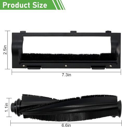 قطع غيار Puxyblue النظيفة مناسبة لمكنسة Shark ION Robot Vacuum AV753 AV752 AV751 S87 R85 RV850 مع 5 مرشحات HEPA، 10 فرشاة جانبية، 1 فلتر أساسي، 2 فرشاة رئيسية و1 فرشاة حماية دوارة رئيسية in Kuwait