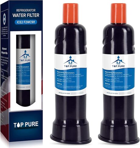 WOHOGOOD F2WC9I1/P6RFWG2K Cap Ice Maker Filter Compatible with ice2 f2wc9i1 W10565350, W10480323 Part (2 Pack) in Saudi Arabia