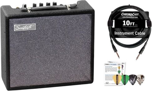 مضخم صوت جيتار كهربائي بقوة 10 وات مع كابل أداة واختيار العينات in Kuwait