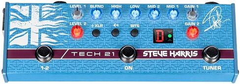 حزمة دواسة SansAmp Signature SansAmp من Tech 21 SH1 مع 3 كابلات تصحيح MXR وحزمة Dunlop Pick Pack in Saudi Arabia