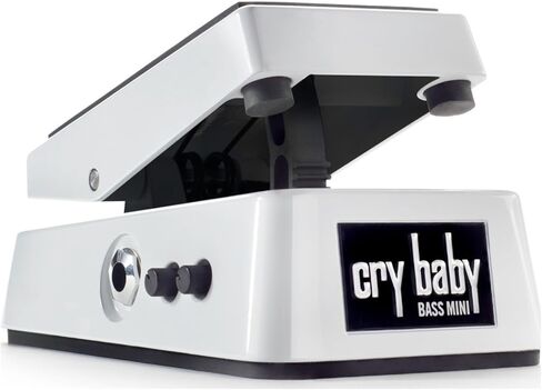 مجموعة دواسات Dunlop CBM105Q Cry Baby Mini Bass Wah مع 2 كابلات توصيل MXR وأوتار جهير من النيكل من Dunlop (متوسطة .045–.105) in Kuwait