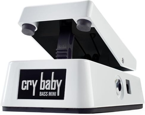 مجموعة دواسات Dunlop CBM105Q Cry Baby Mini Bass Wah مع 2 كابلات توصيل MXR وأوتار جهير من النيكل من Dunlop (متوسطة .045–.105) in Kuwait