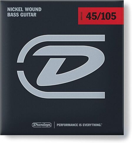 مجموعة دواسات Dunlop CBM105Q Cry Baby Mini Bass Wah مع 2 كابلات توصيل MXR وأوتار جهير من النيكل من Dunlop (متوسطة .045–.105) in Kuwait